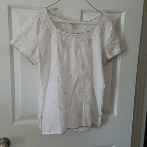 J. Crew Peasant Blouse